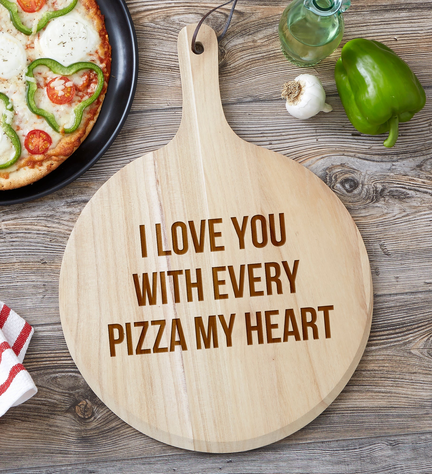 Pizza Expressions Personalized 3pc Pizza Board Gift Set